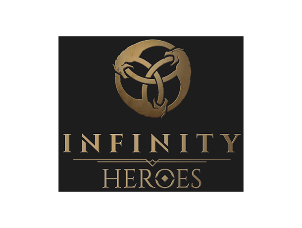 Game art and portfolio cover for Infinity Heroes (PC).