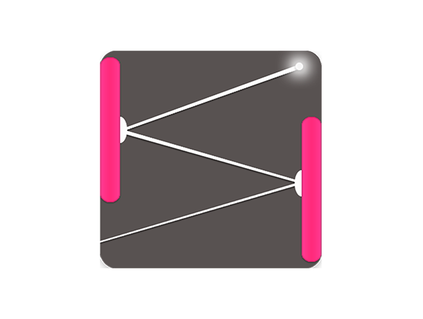 Game art and portfolio cover for Bounce (Android).